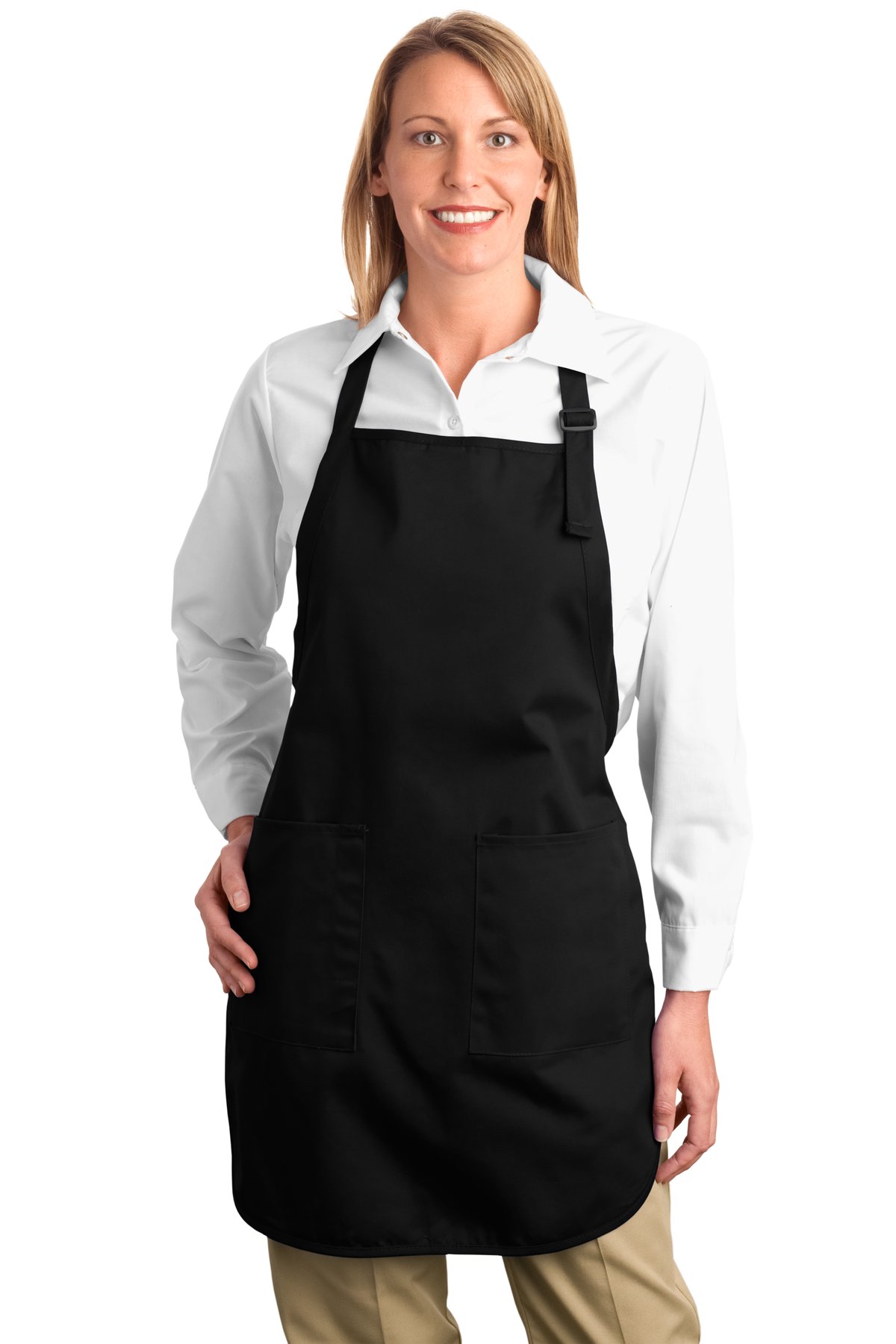 Port Authority Full-Length Apron with Pockets. A500