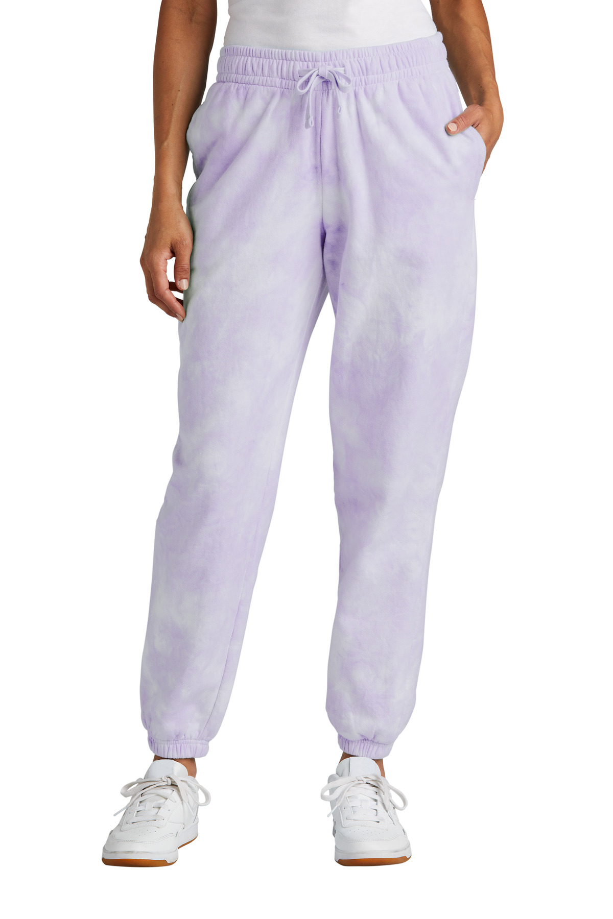 Port & Company Ladies Beach Wash Cloud Tie-Dye Sweatpant...