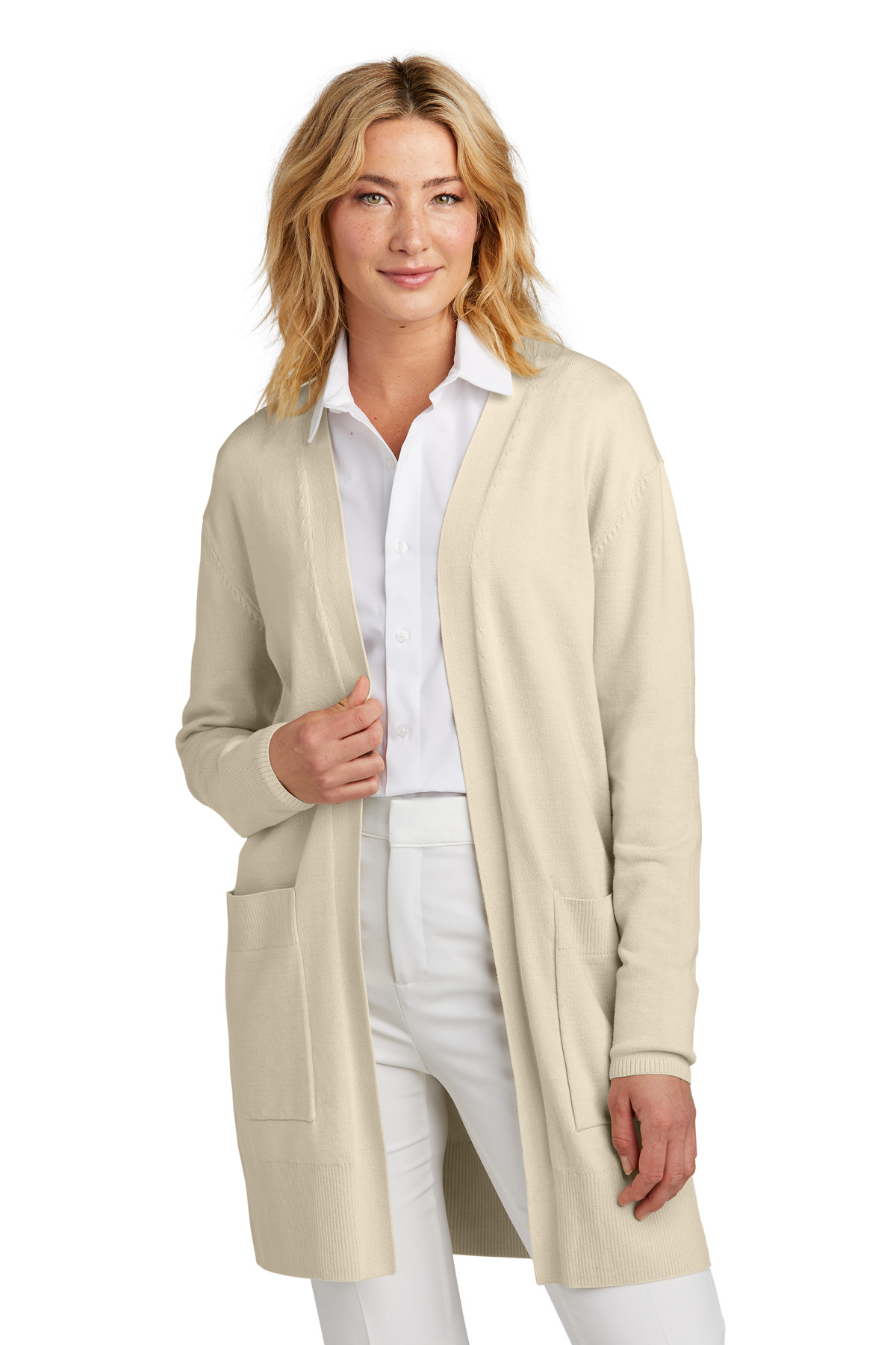 Mercer+Mettle Women's Open-Front Cardigan Sweater MM3023