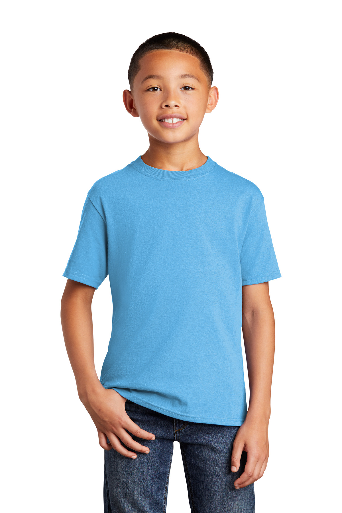 Port & Company Youth Core Cotton DTG Tee PC54YDTG