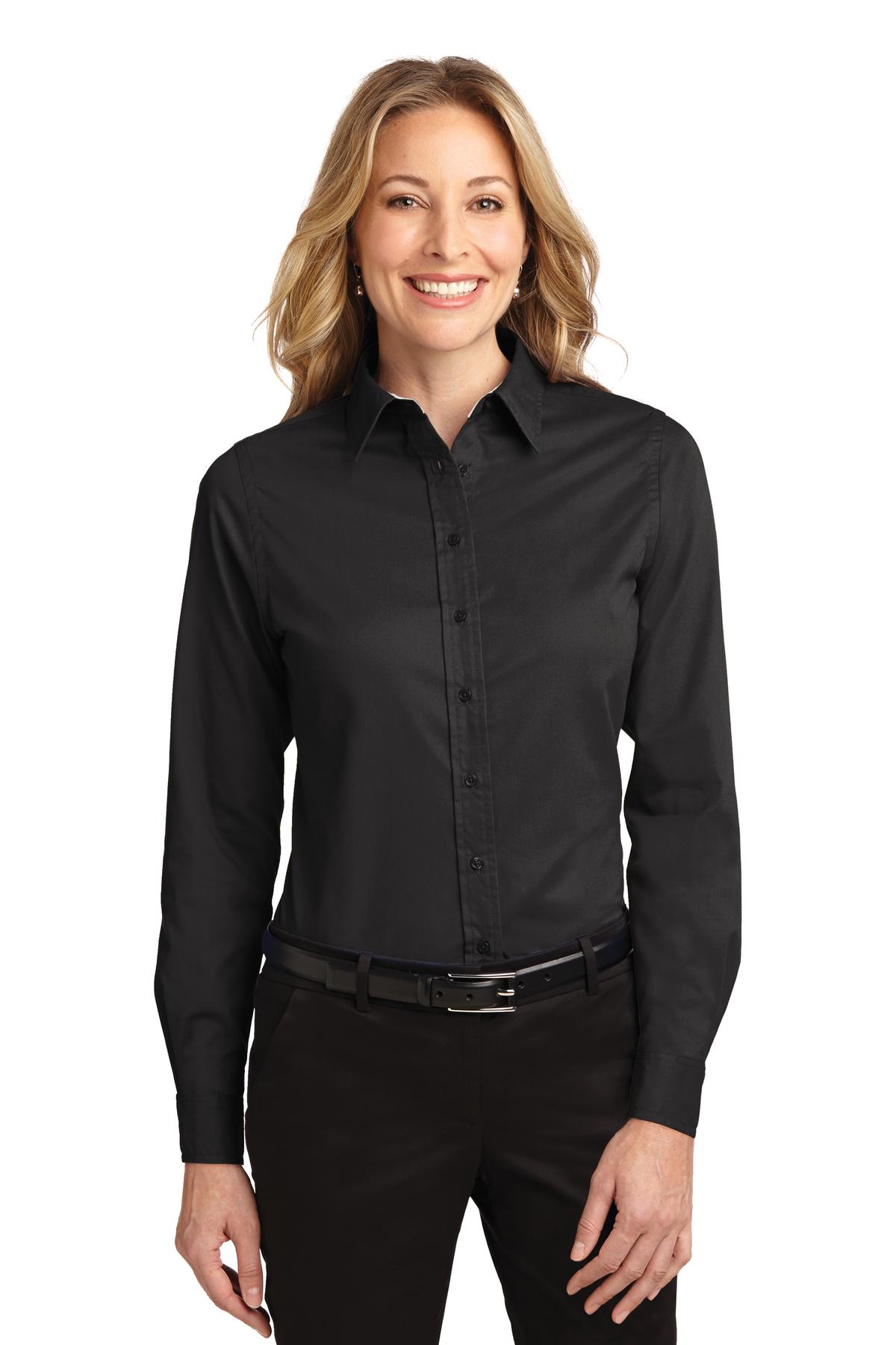 Port Authority Ladies Long Sleeve Easy Care Shirt....