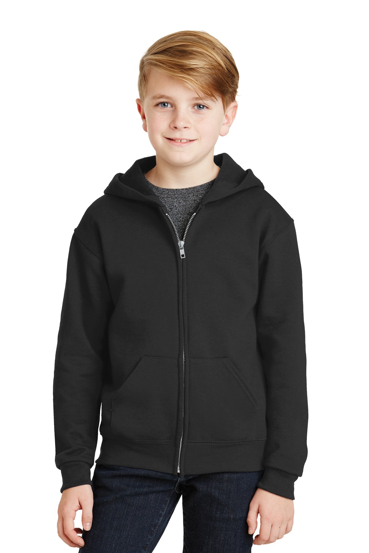 Jerzees - Youth NuBlend Full-Zip Hooded Sweatshirt....