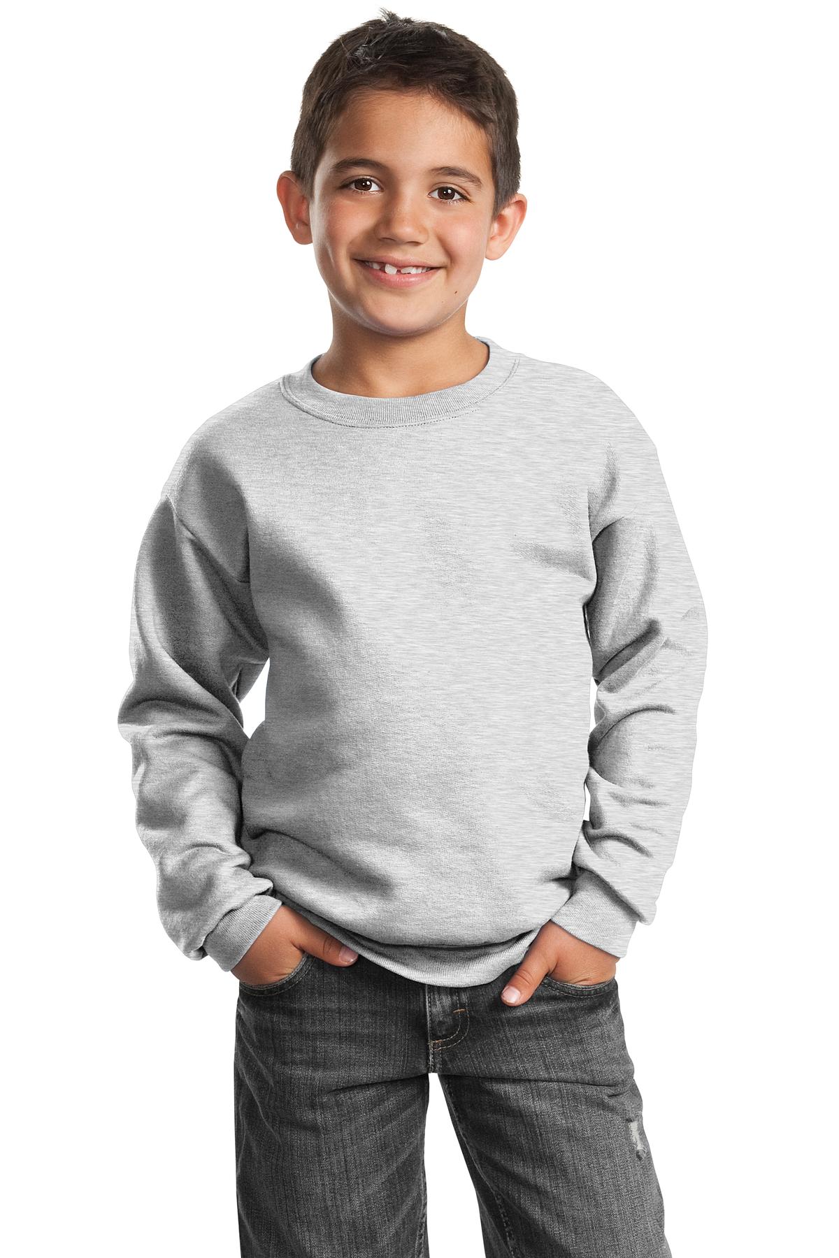 Port & Company - Youth Core Fleece Crewneck Sweatshirt....