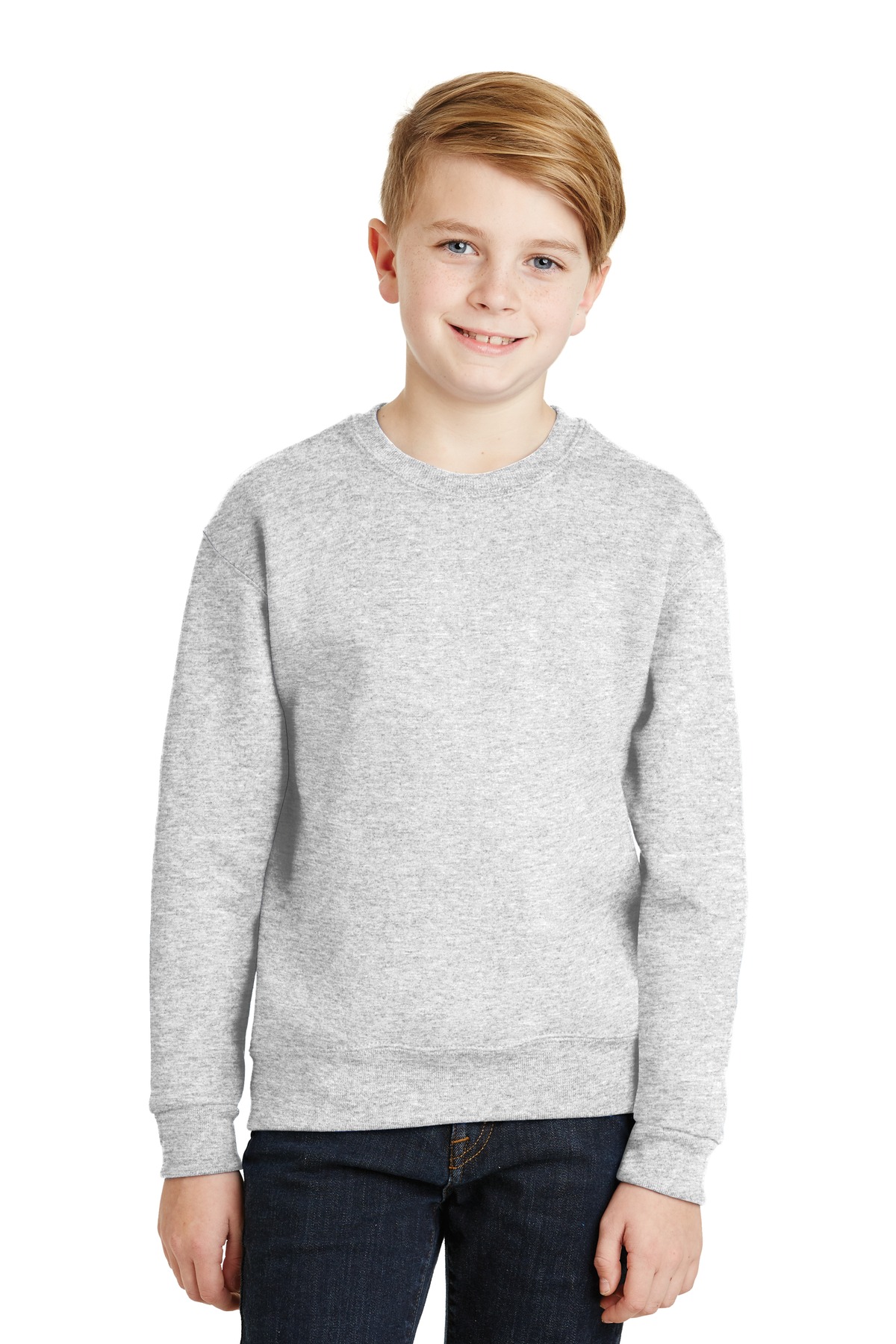 Jerzees - Youth NuBlend Crewneck Sweatshirt. 562B