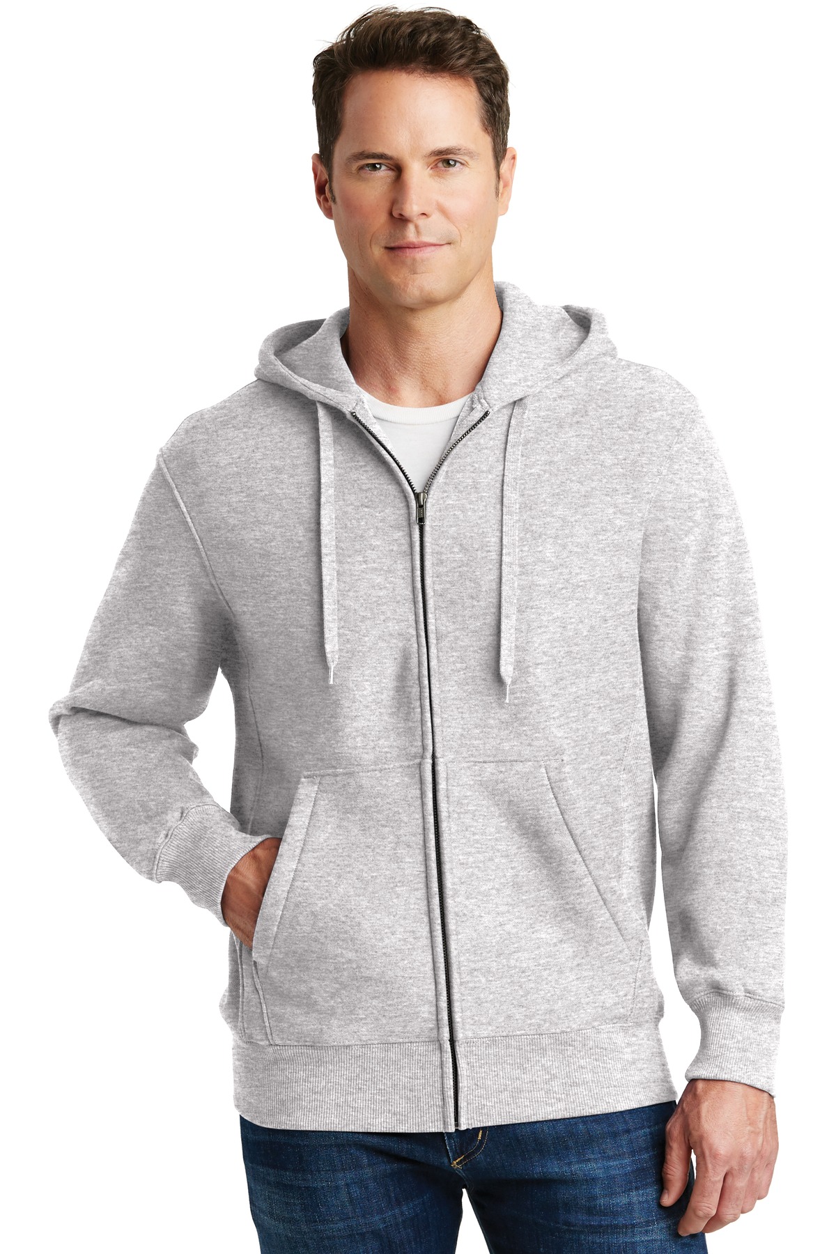 Sport-Tek Super Heavyweight Full-Zip Hooded Sweatshirt....