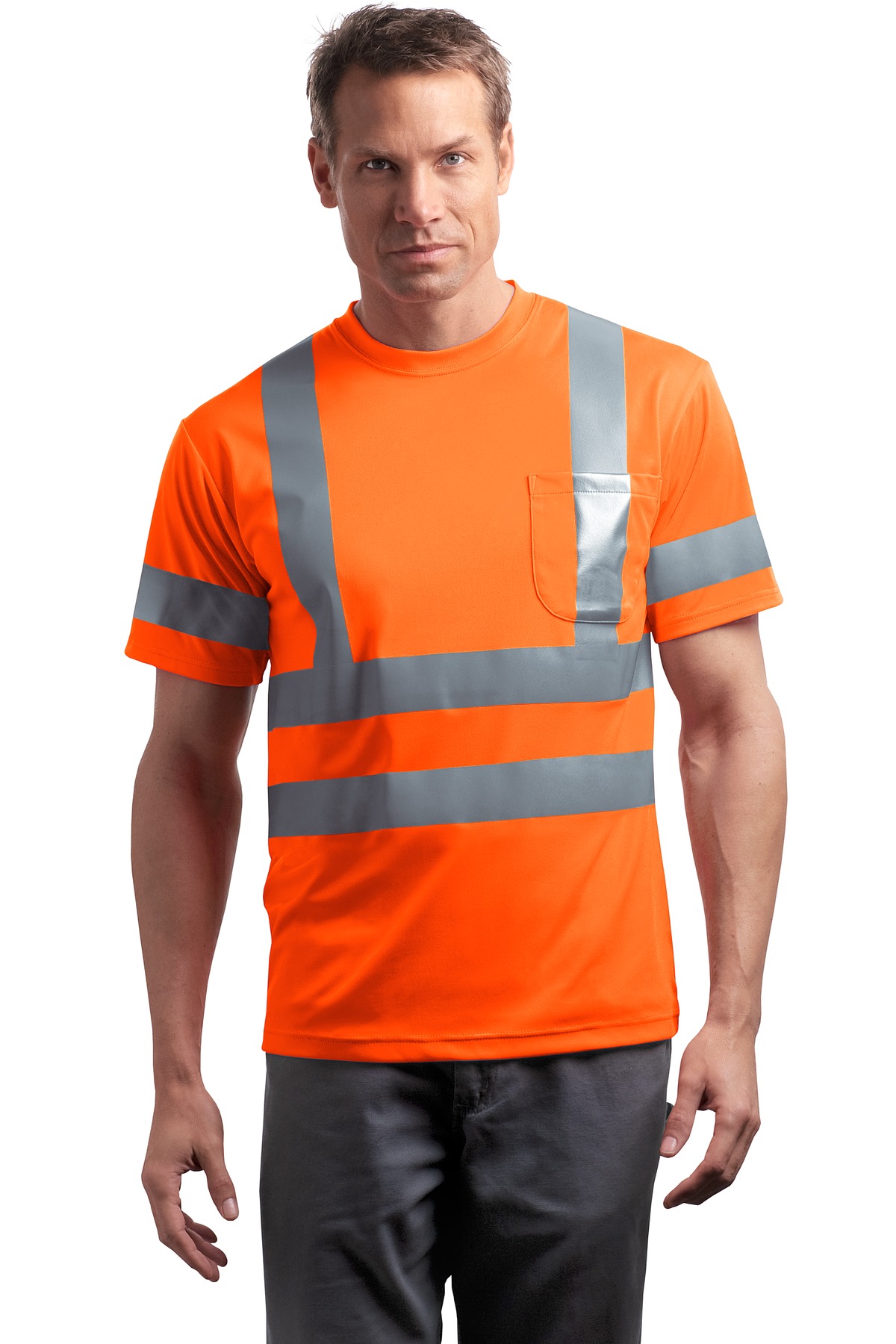 CornerStone - ANSI 107 Class 3 Short Sleeve Snag-Resistant...