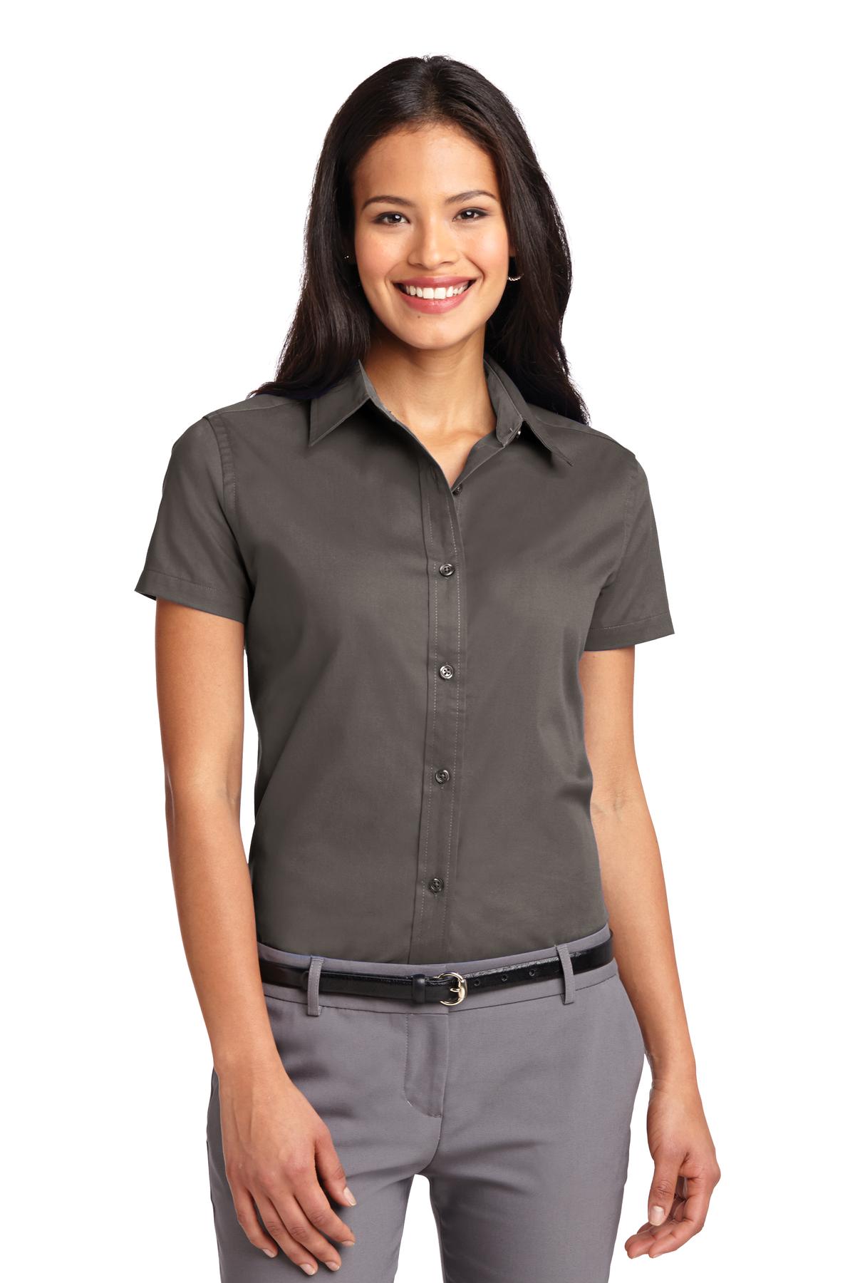 Port Authority Ladies Short Sleeve Easy Care Shirt....