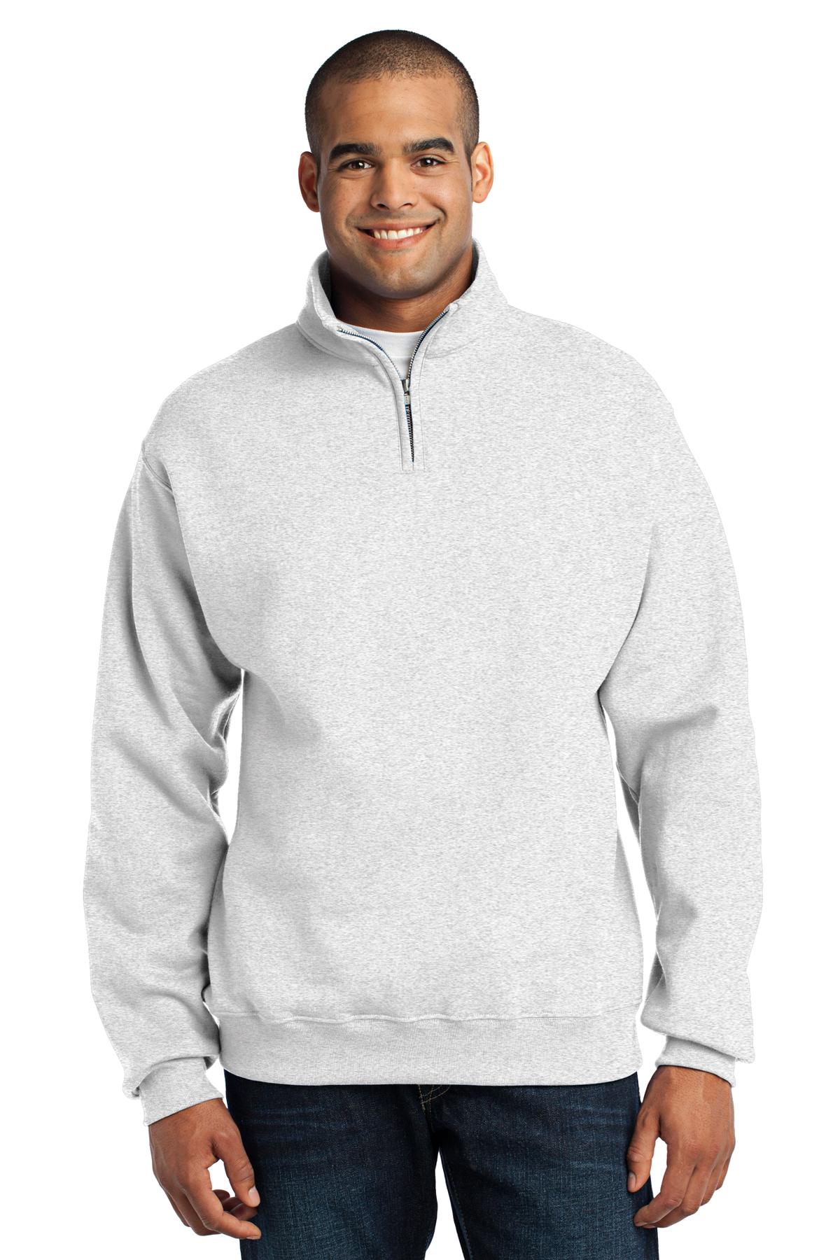 Jerzees - NuBlend 1/4-Zip Cadet Collar Sweatshirt....