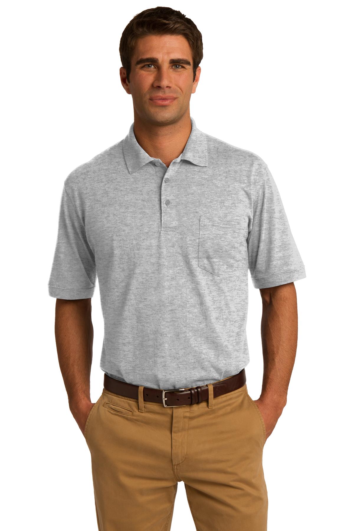 Port & Company Core Blend Jersey Knit Pocket Polo....