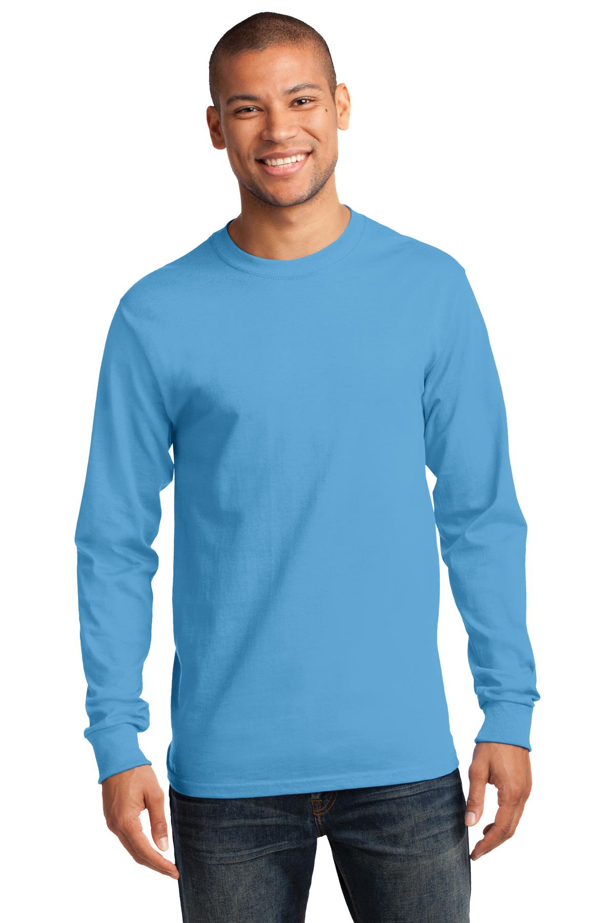 Port & Company - Tall Long Sleeve Essential Tee. PC61LST