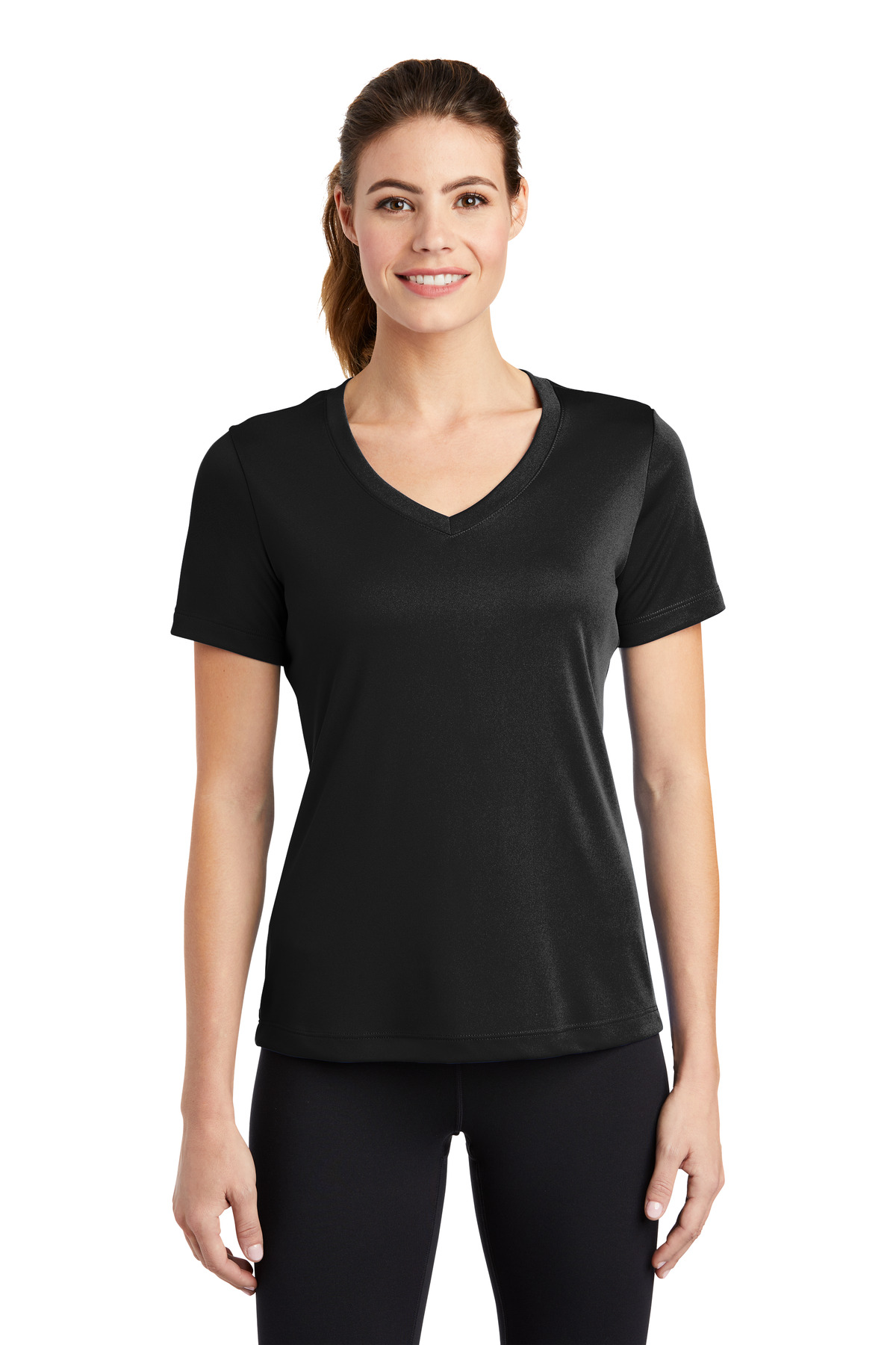 Sport-Tek Ladies PosiCharge Competitor V-Neck Tee....