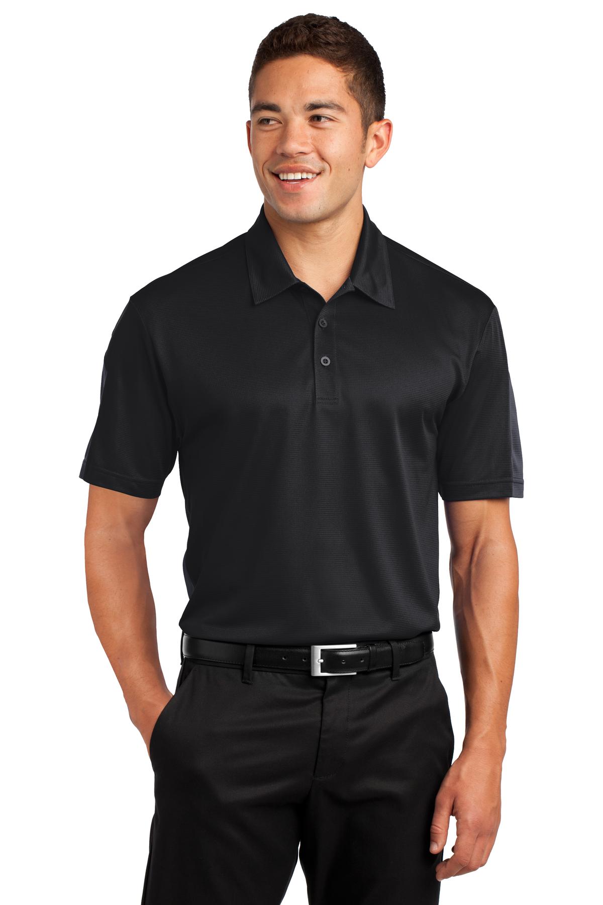 Sport-Tek PosiCharge Active Textured Colorblock Polo....