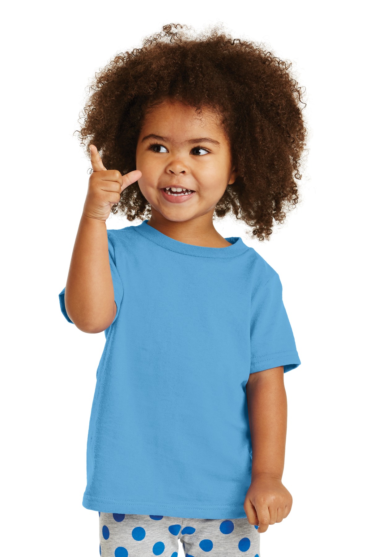 Port & Company Toddler Core Cotton Tee. CAR54T