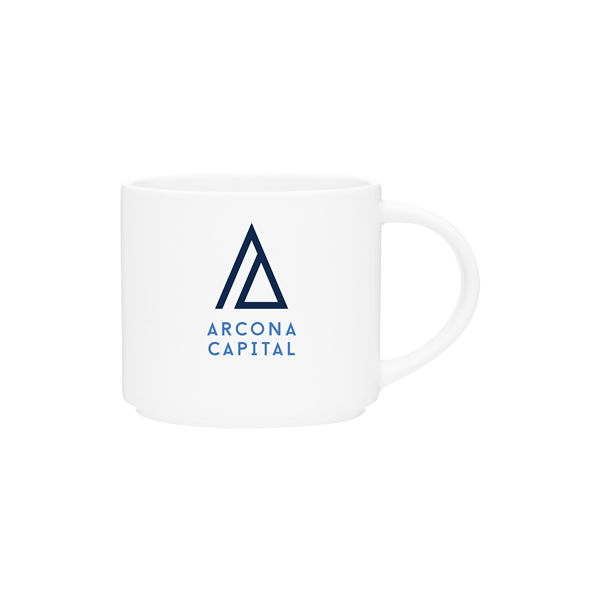 16 oz monaco mug - matte white