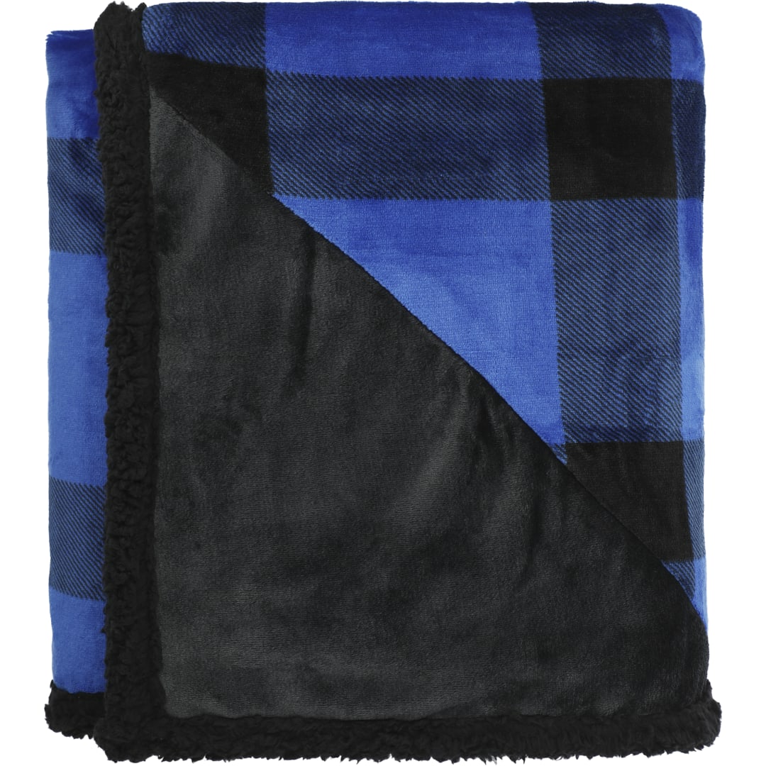 Field & Co.® Buffalo Plaid Sherpa Blanket