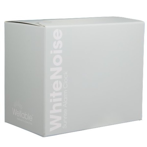 Wellable™ White Noise Sunrise Alarm Clock