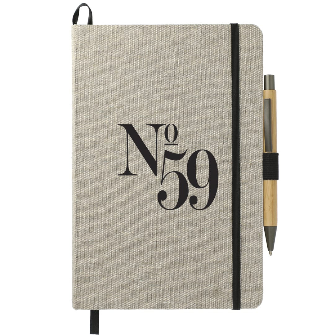5.5" x 8.5" Recycled Cotton Bound JournalBook®...