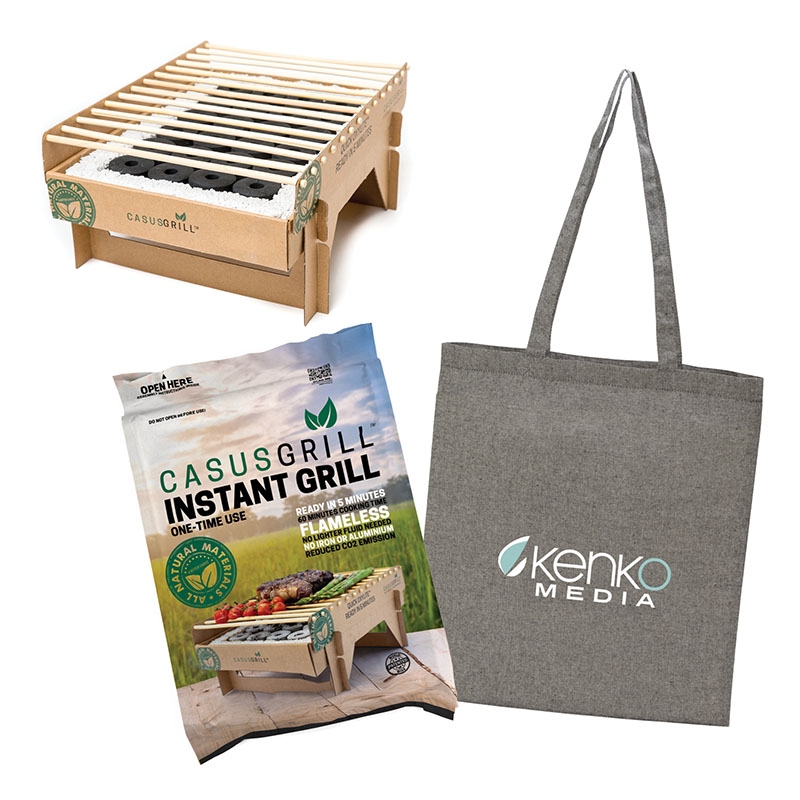Raleigh CasusGrill™ Biodegradable BBQ Grill w/Recycled...