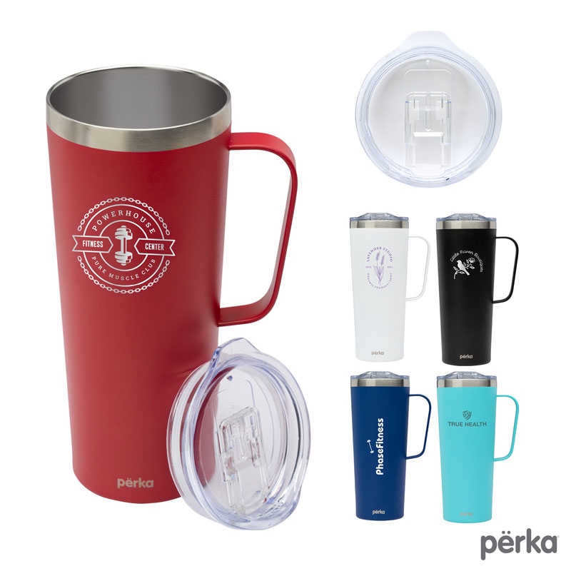 Perka® Winston 28 oz. Double Wall, Stainless Steel...