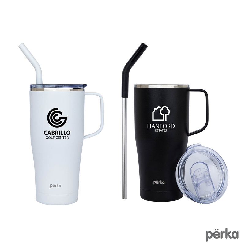 Perka® Clayton 20 oz. Double Wall, Stainless Steel...