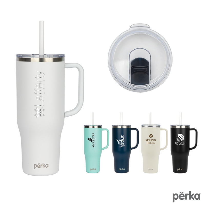 Perka® Kempton 40 oz. Double Wall, Stainless Steel...