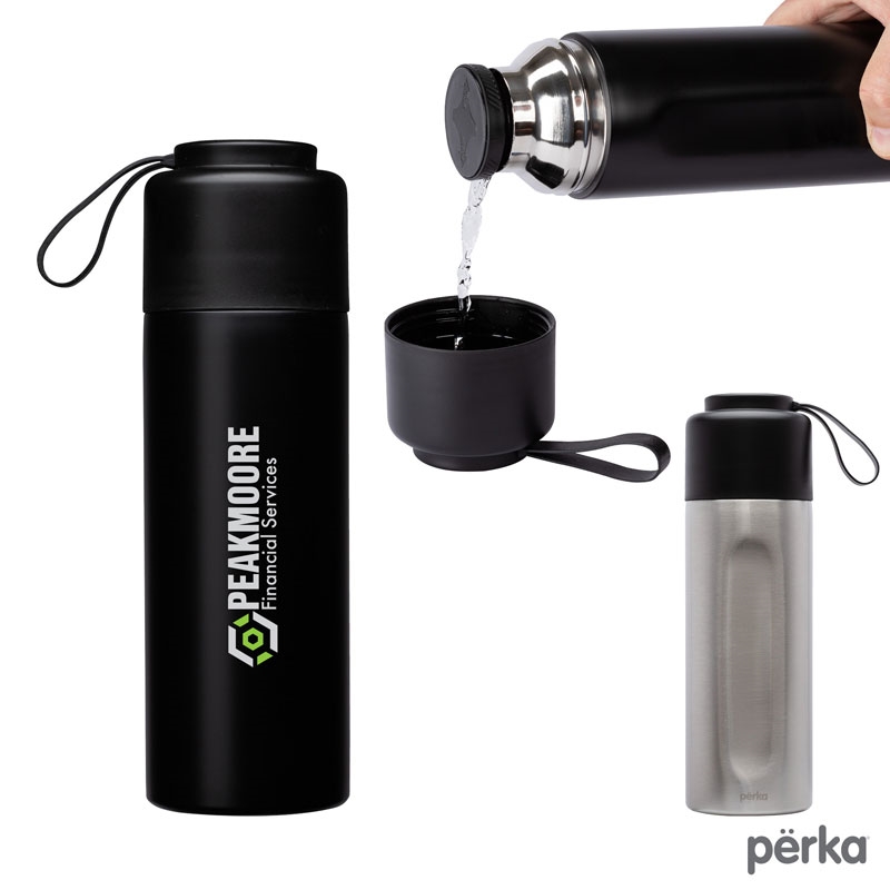 Perka® Brixton 17 oz. Double Wall, Stainless Steel...