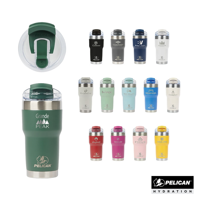 Pelican Traveler™ 22 oz. Double Wall Stainless Steel...