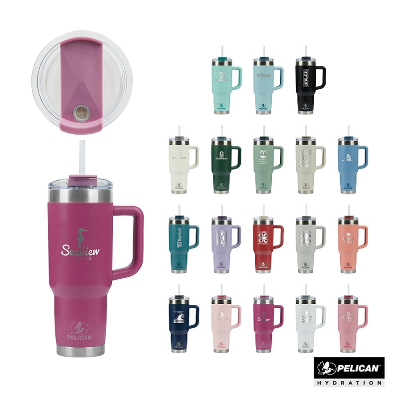 Pelican Porter™ 40 oz. Recycled Double Wall Stainless...