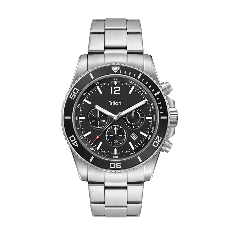 WC5846 42.5 STEEL MATTE SILVER CASE, CHRONOGRAPH MVMT,...