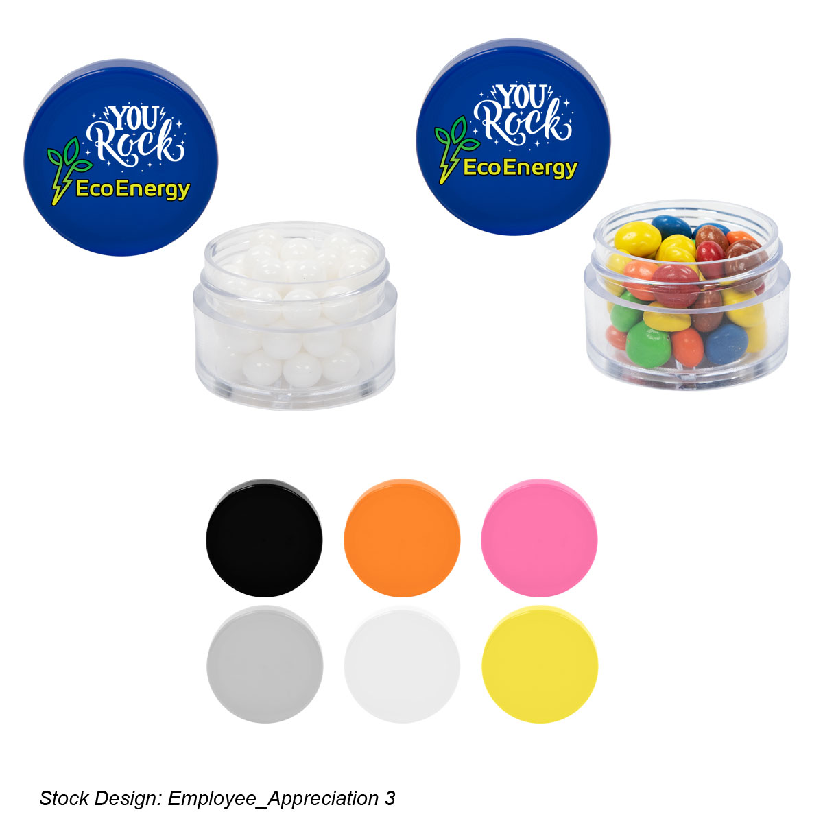 Twist Toppers with Printed Mints