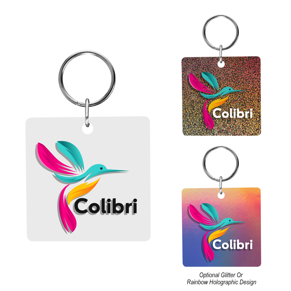 Acrylic Key Tag - Square