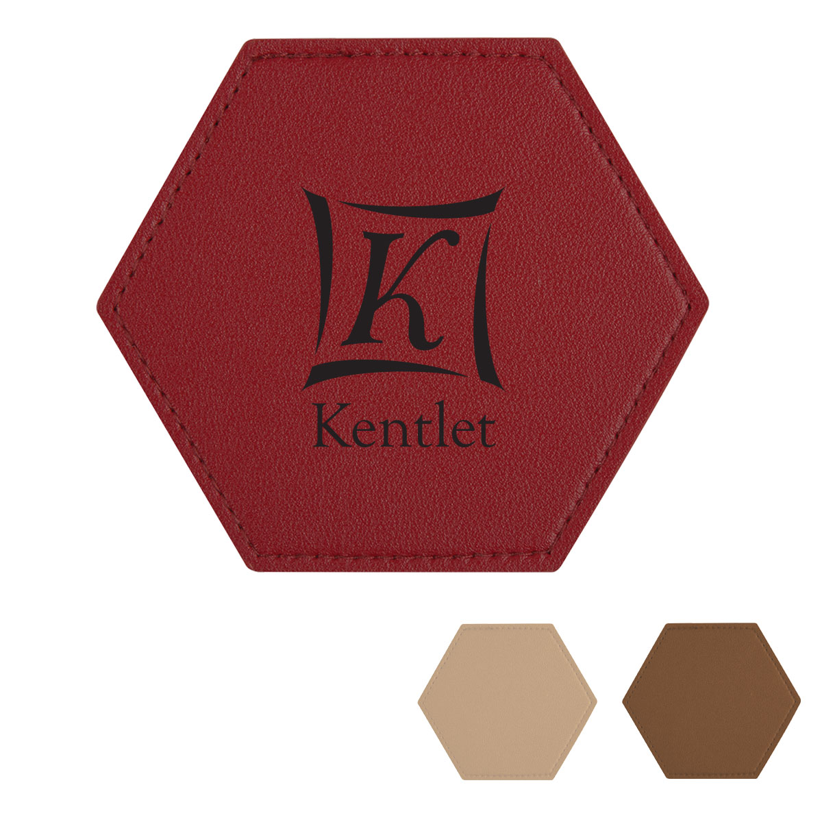 Leatherette Coaster