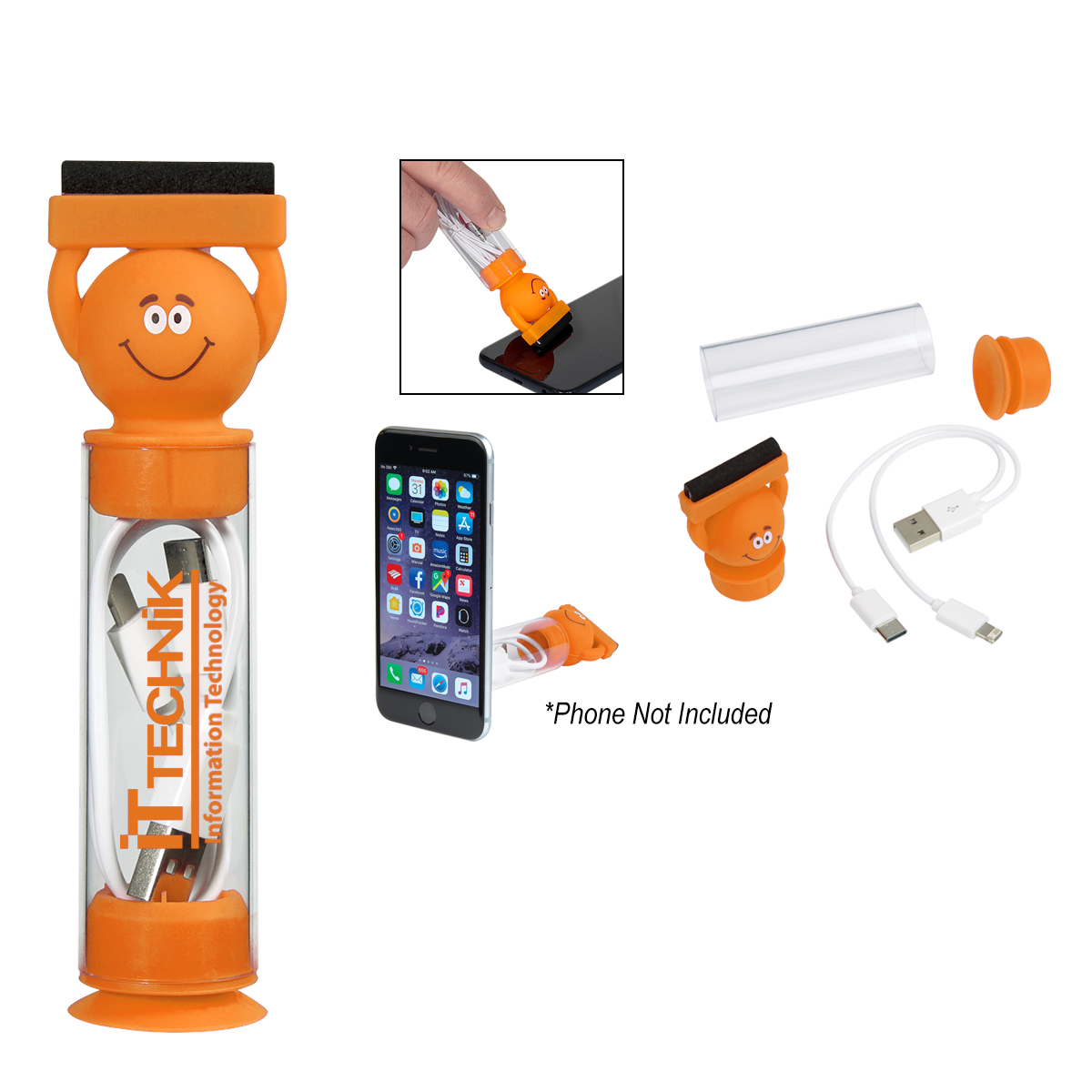 Screen Buddy 3-In-1 Charging Cable Set