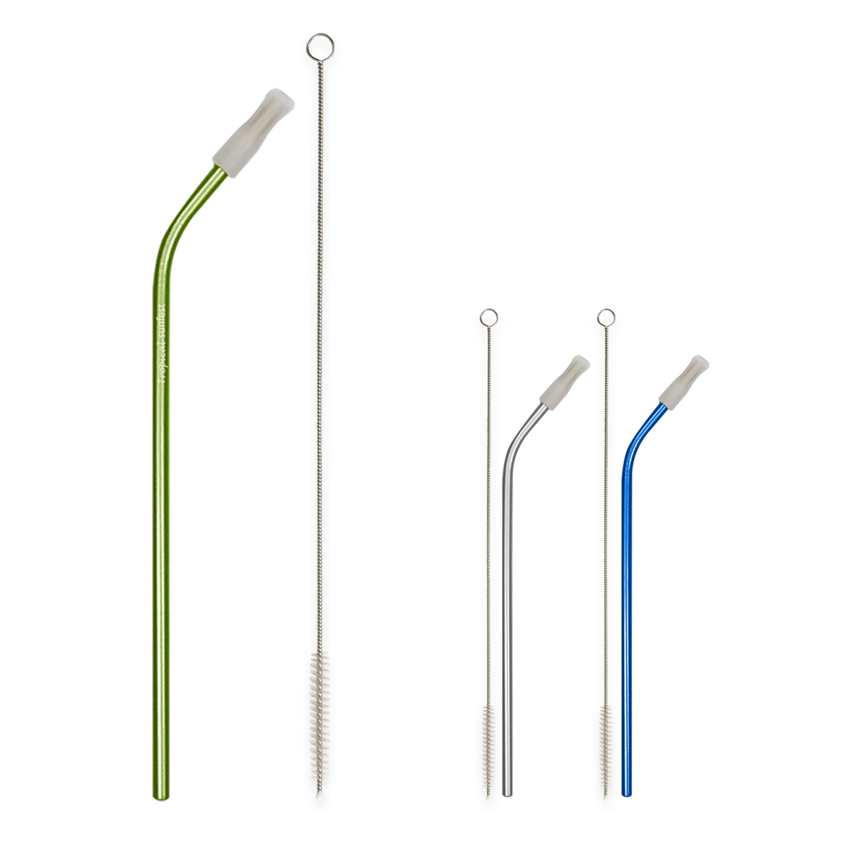 Bent Stainless Steel Straw