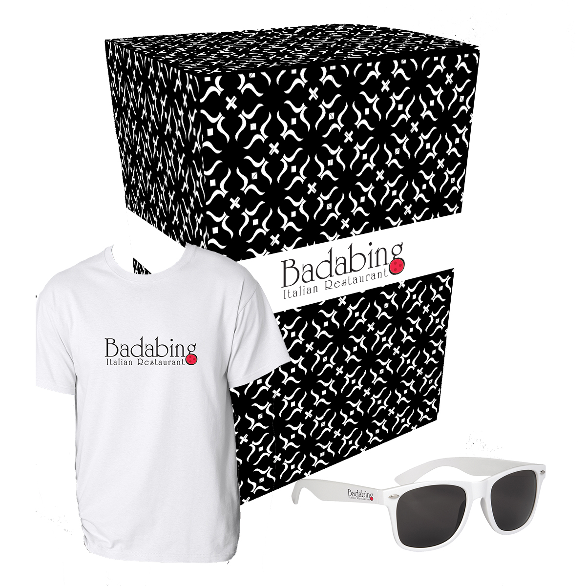 Gildan® Adult Heavy Cotton™ T-Shirt And Sunglasses...
