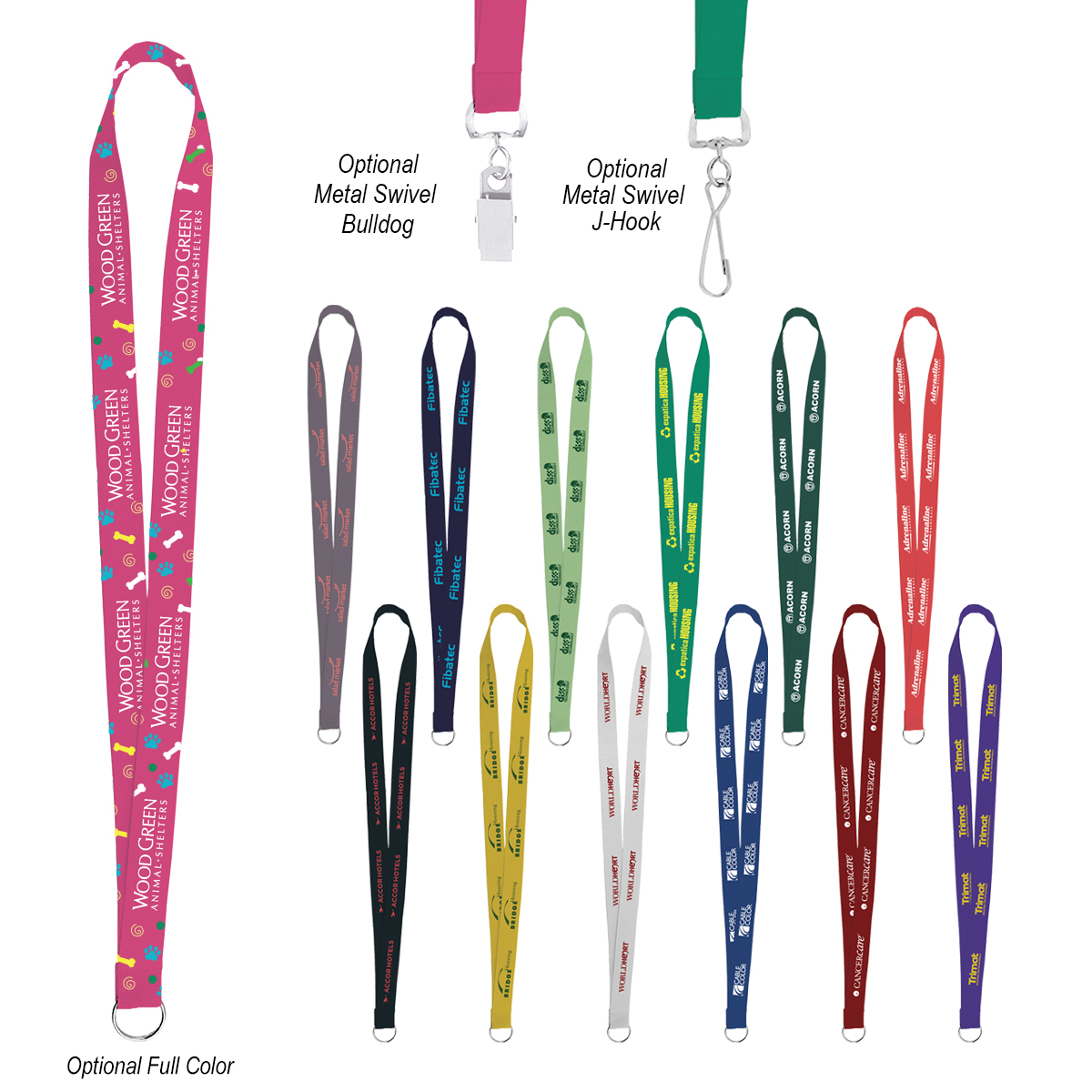 Sewn Polyester Value Lanyard