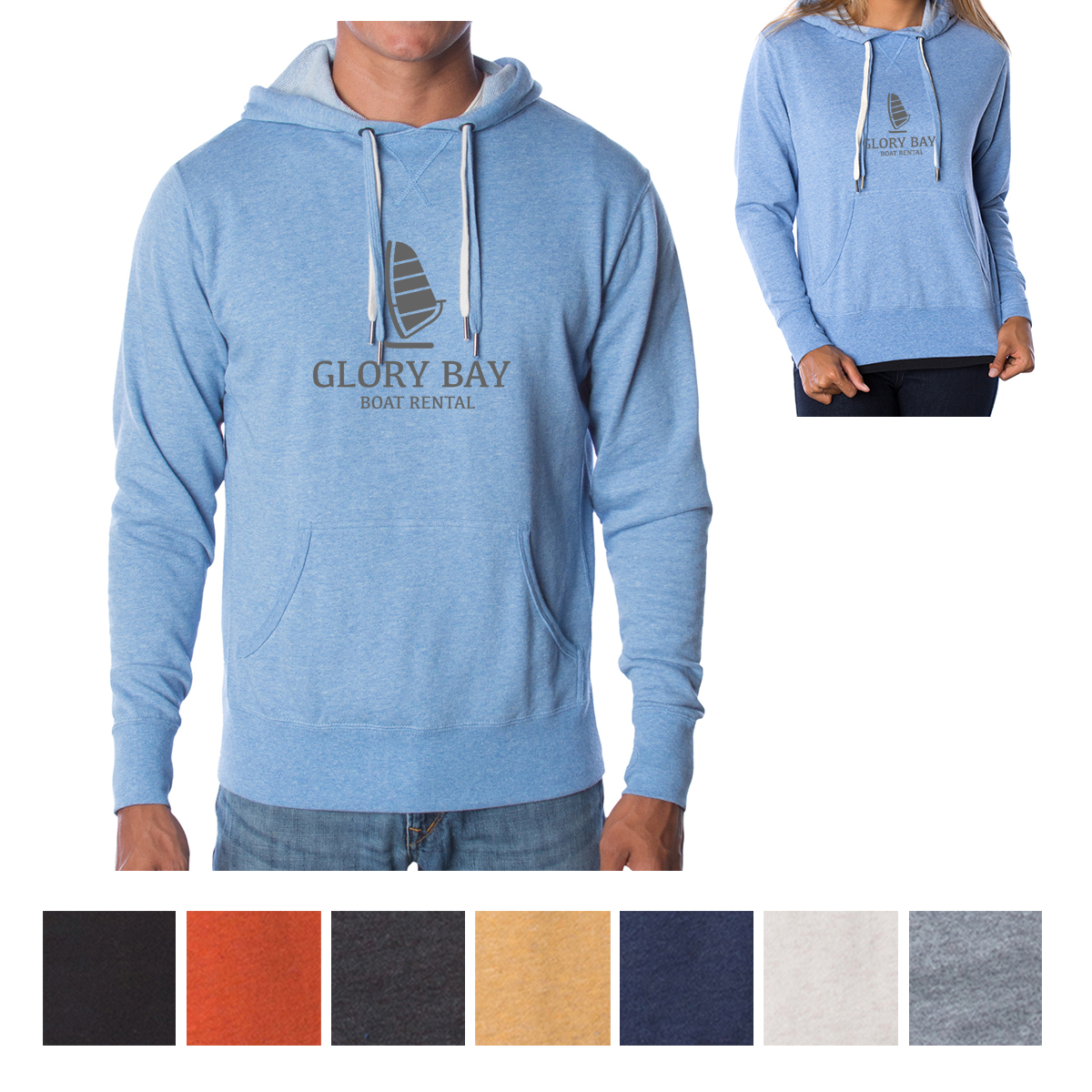 Independent Trading Co. - Midweight French Terry Hooded...