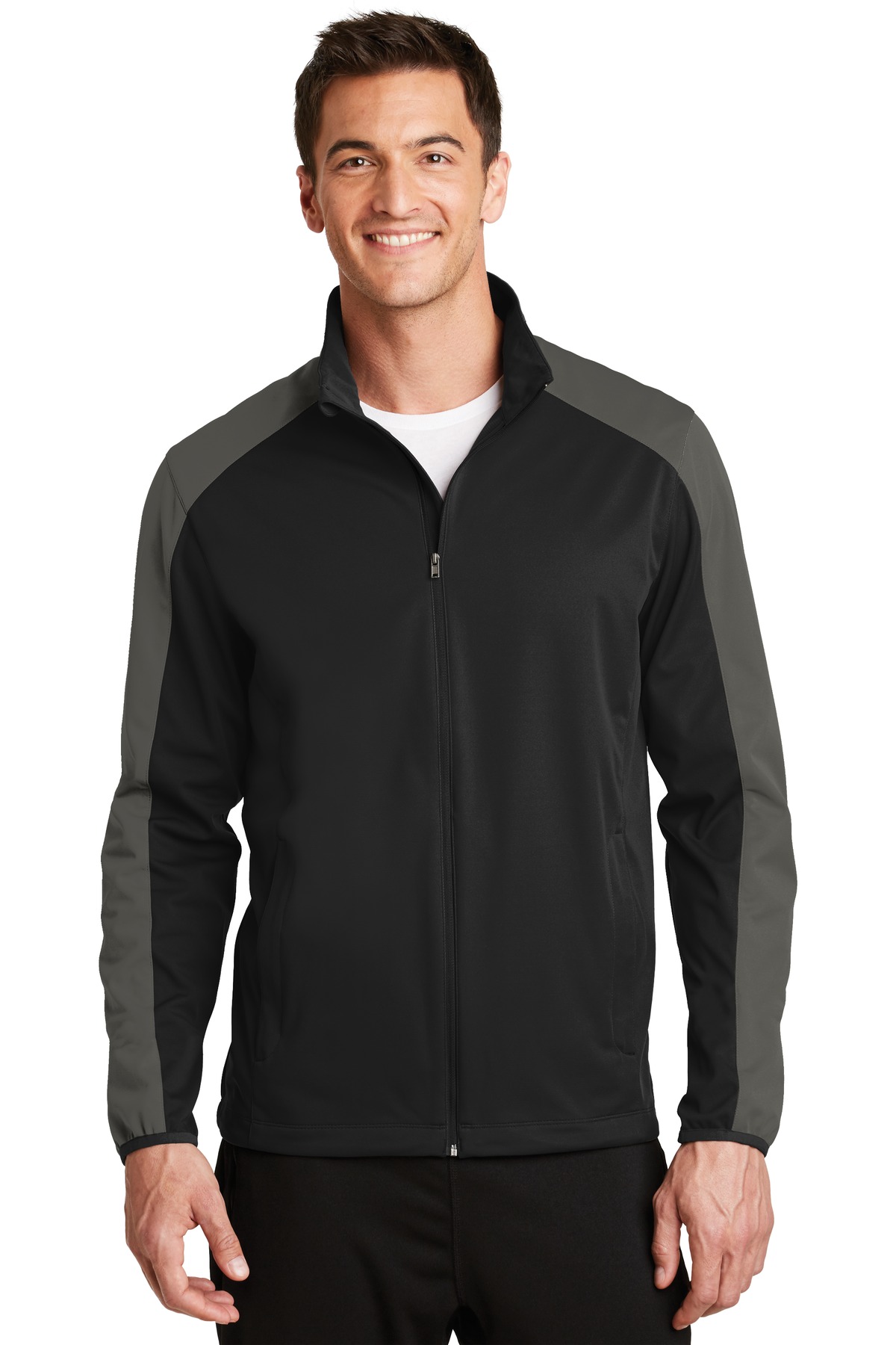 Port Authority Active Colorblock Soft Shell Jacket....