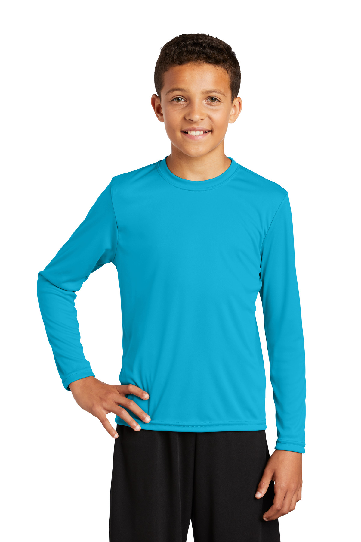 Sport-Tek Youth Long Sleeve PosiCharge Competitor Tee....