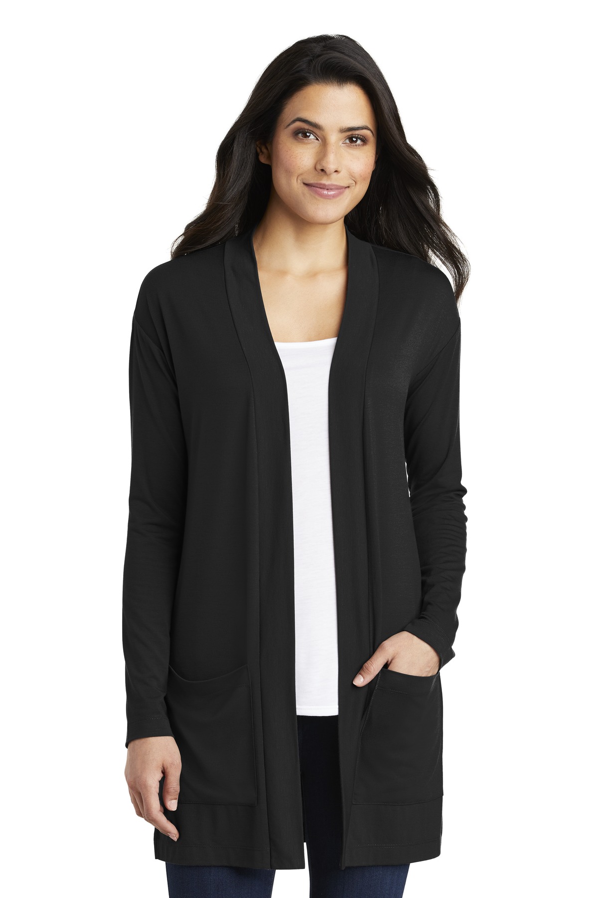 Port Authority Ladies Concept Long Pocket Cardigan...