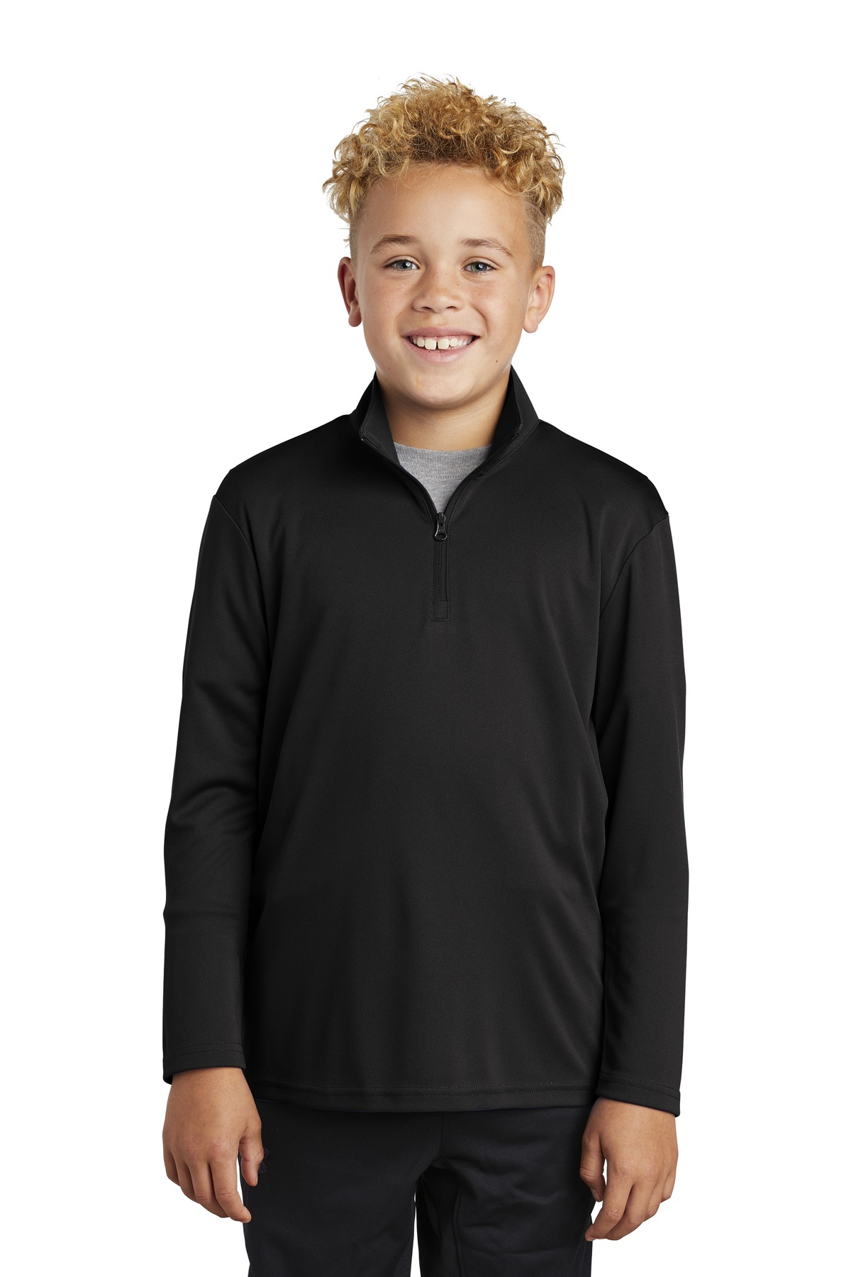 Sport-Tek Youth PosiCharge Competitor 1/4-Zip Pullover....