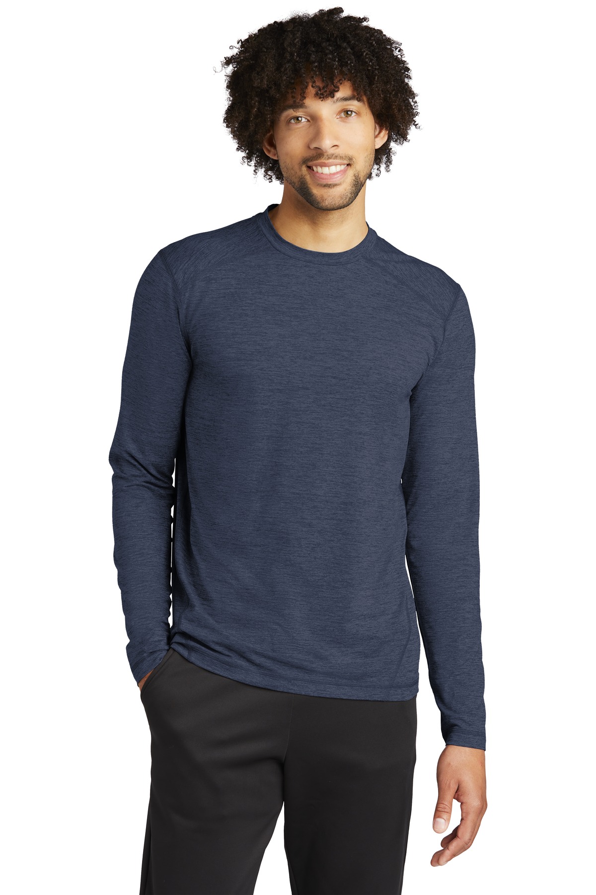 Sport-Tek Exchange 1.5 Long Sleeve Crew ST710