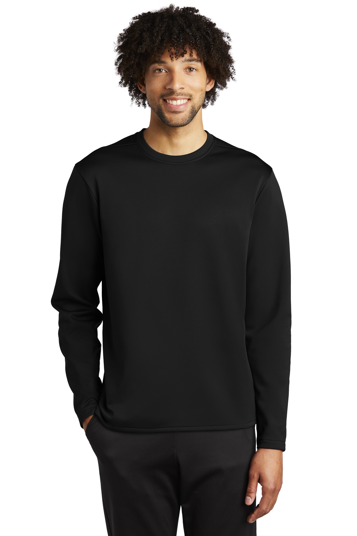 Sport-Tek Sport-Wick Fleece Pullover Crew. ST248