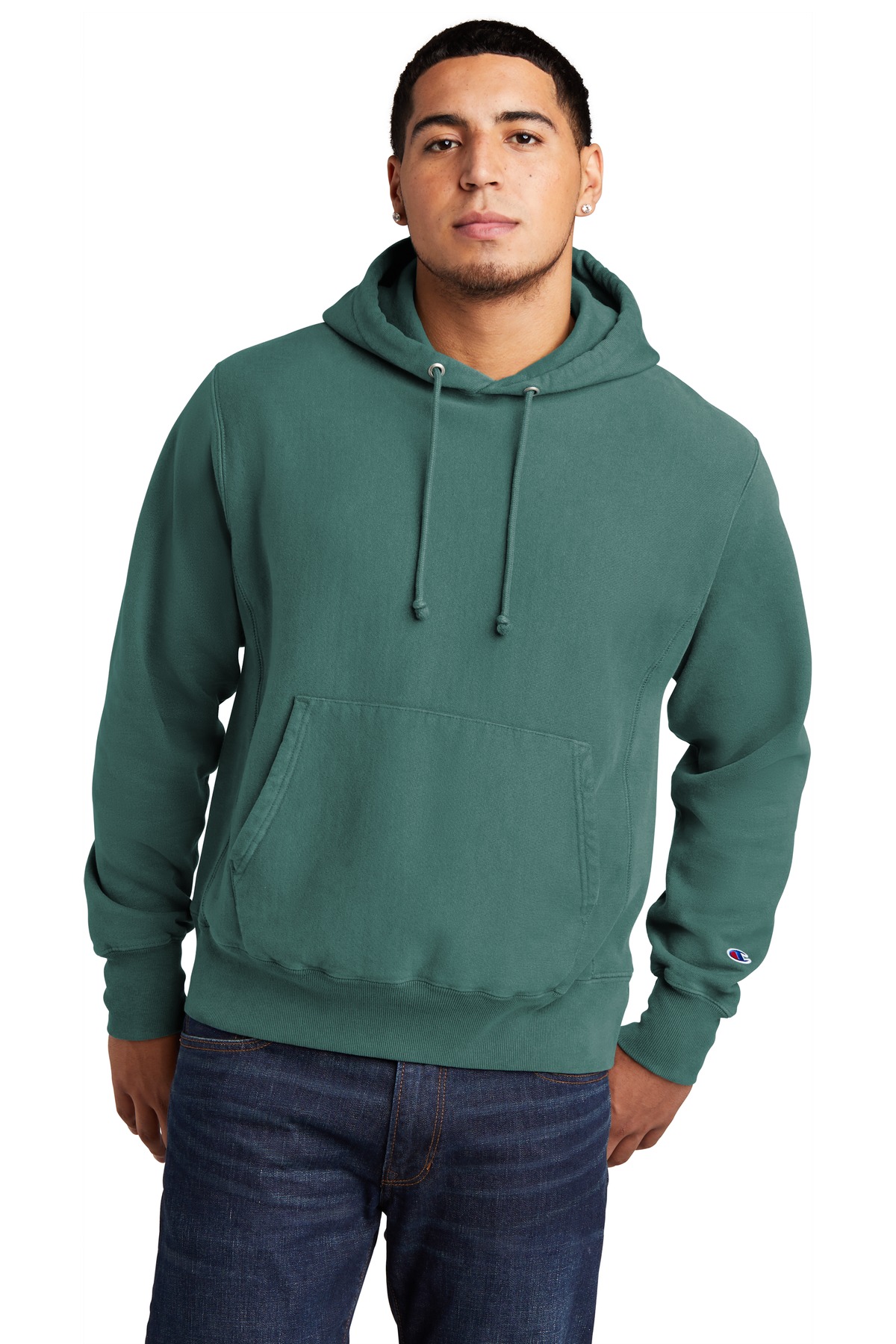 Champion Reverse Weave Garment-Dyed Hooded Sweatshirt....