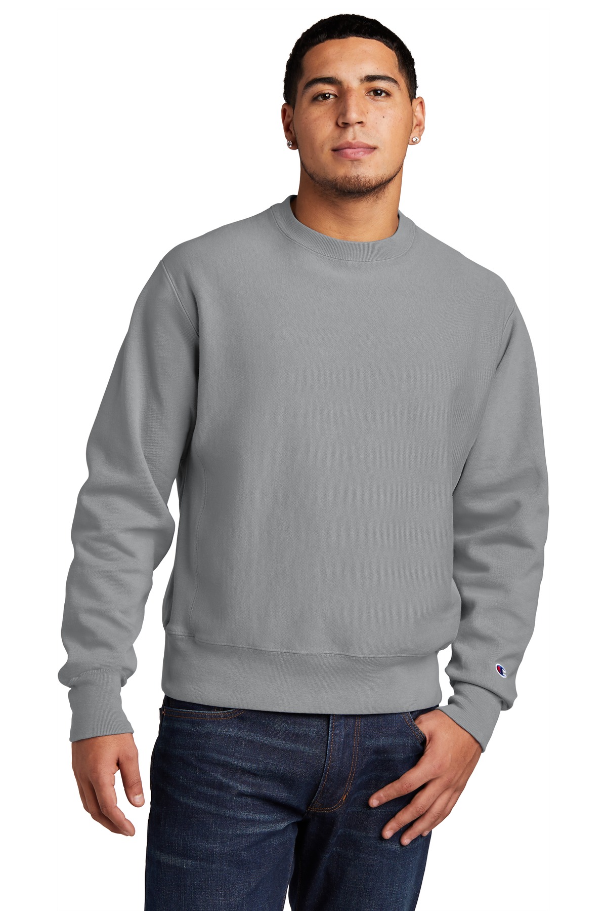 Champion Reverse Weave Garment-Dyed Crewneck Sweatshirt....
