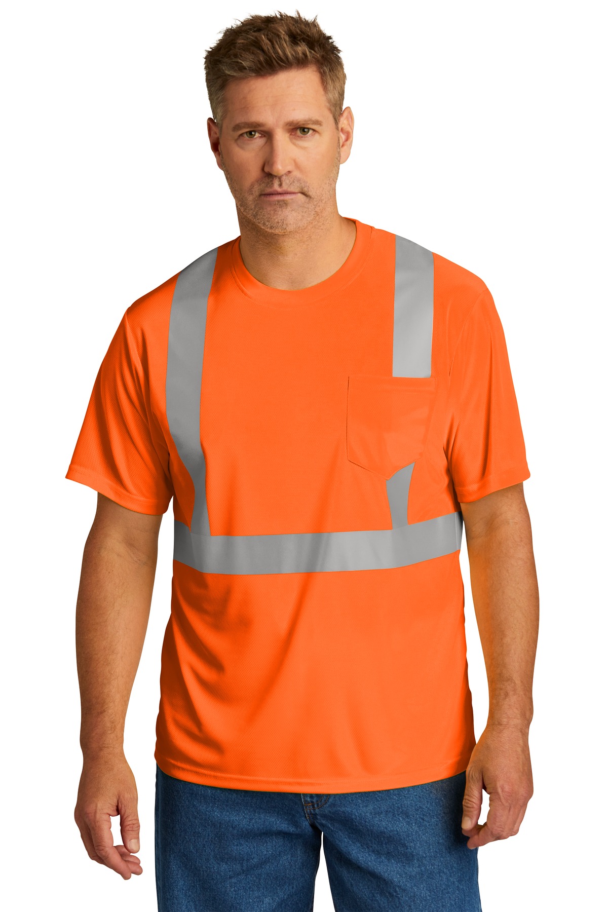 CornerStone ANSI 107 Class 2 Mesh Tee. CS200