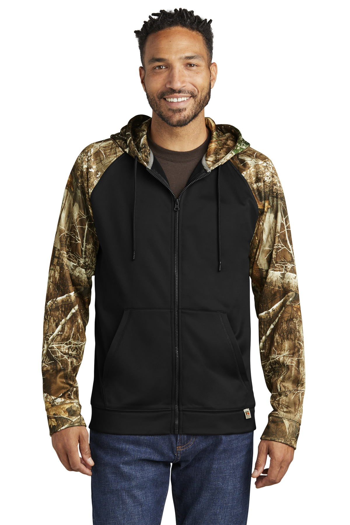 Russell Outdoors Realtree Performance Colorblock Full-Zip...