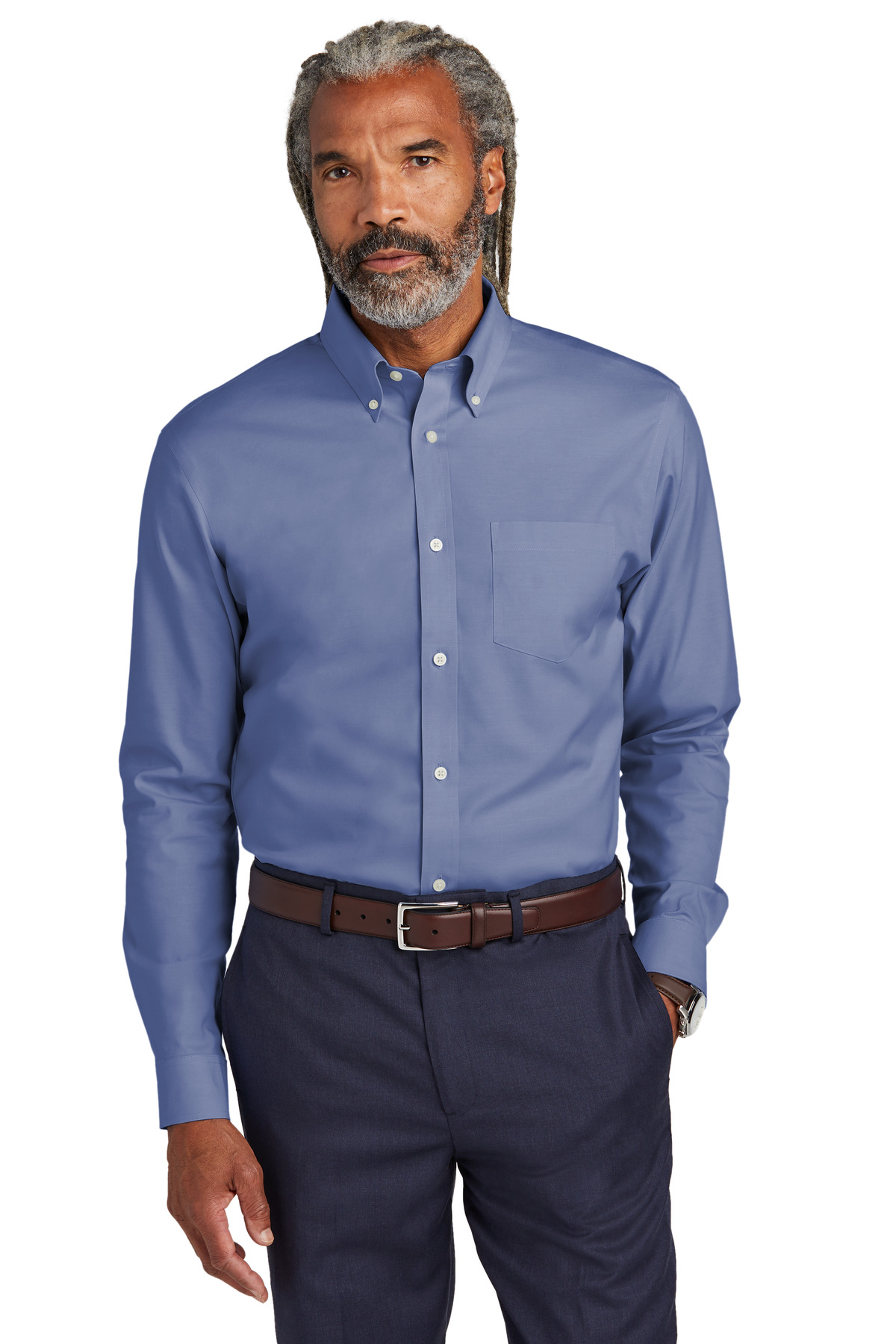 Brooks Brothers Wrinkle-Free Stretch Pinpoint Shirt...