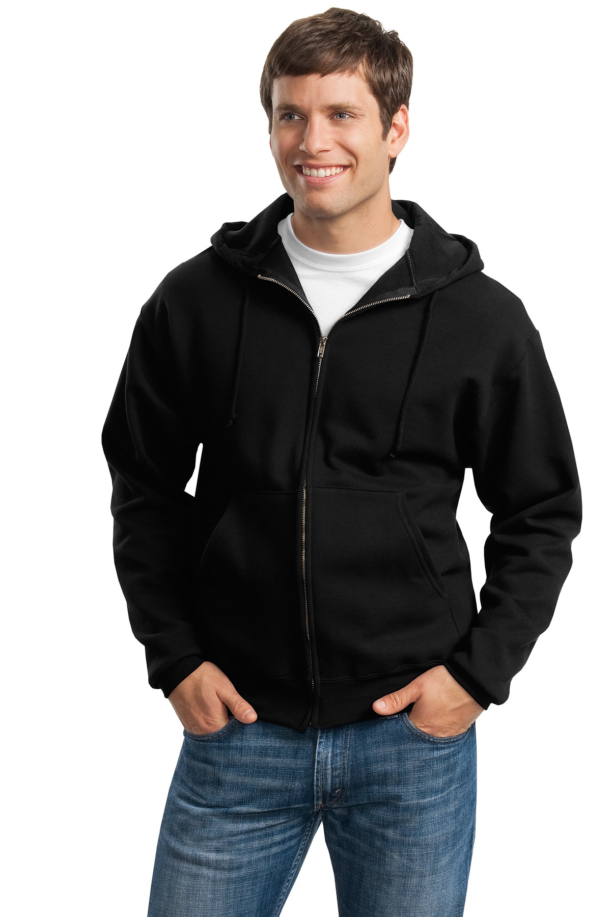 JERZEES Super Sweats NuBlend - Full-Zip Hooded Sweatshirt....