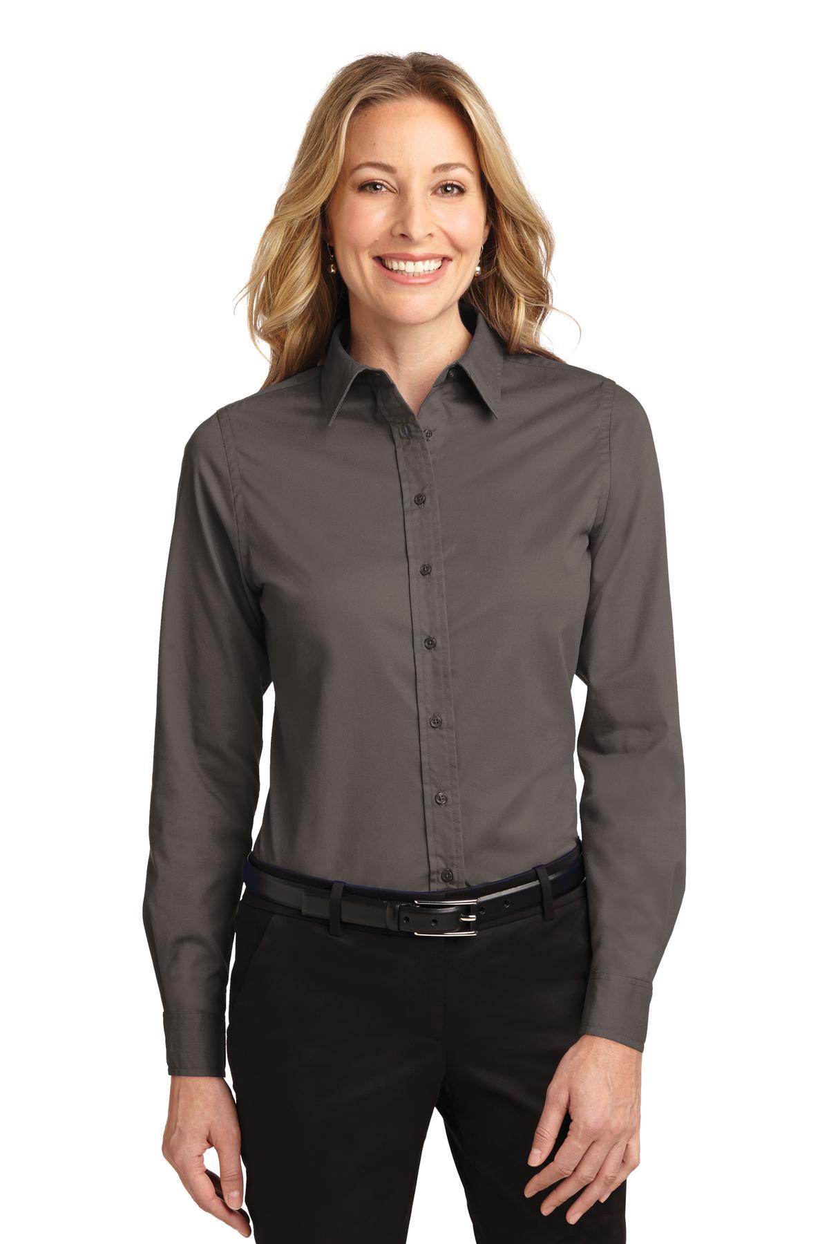 Port Authority Ladies Long Sleeve Easy Care Shirt....